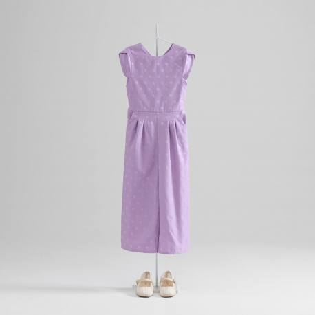 Okaidi Combinaison a pois violette Fille