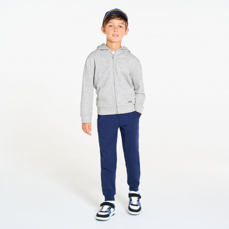 Okaidi Φούτερ με φερμουάρ και κουκούλα πράσινο για αγόρια