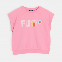 Okaidi T-shirt manches courtes rose fille