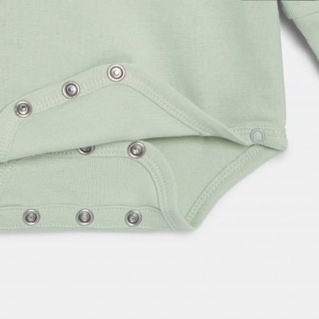 Obaibi Body croise evolutif vert bebe mixte (lot de 2)