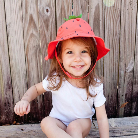 Καπέλο με αντηλιακή προστασία ZOOCCHiNi™ Strawberry 6-12 μηνών