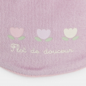 Obaibi Lot de bavoirs roses imprime fleuri bebe fille