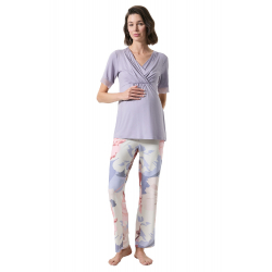 Πιτζάμα εγκυμοσύνης και θηλασμού Catherine's