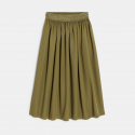 Okaidi Φούστα πλισέ για κορίτσια χακί