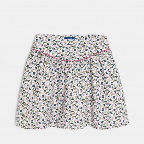 Okaidi Φούστα κοντή με τυπωμένα σχέδια γκρι για κορίτσια