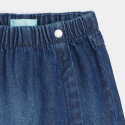 Obaibi Jupe-short en denim bleu Fille