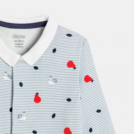 Obaibi Φορμάκι ύπνου ριγέ μπλε για μωρά αγοράκια