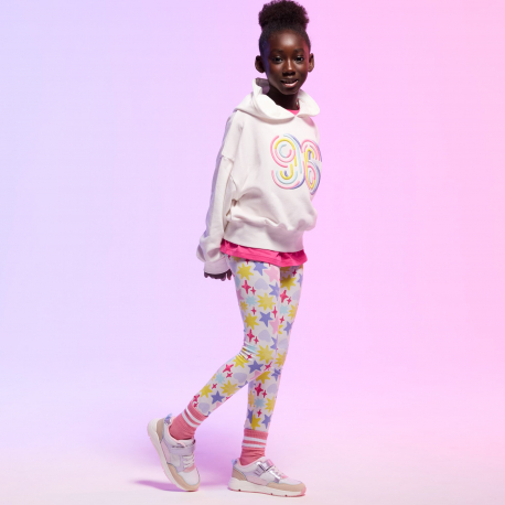 Okaidi Legging etoiles multicolore fille