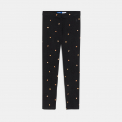 Okaidi Κολάν μακρύ με μοτίφ πεταλούδα μαύρο για κορίτσια