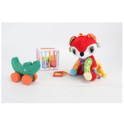 Σετ 3 βρεφικών παιχνιδιών Lazarid Montessori