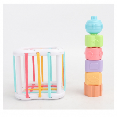 Σετ 3 βρεφικών παιχνιδιών Lazarid Montessori