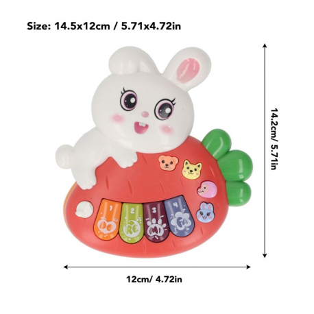 Λαγουδάκι - πιανάκι Lazarid The Music Animal