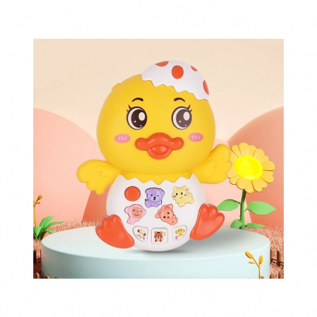 Μουσικό παπάκι Lazarid Funny Duck με ήχους και φως