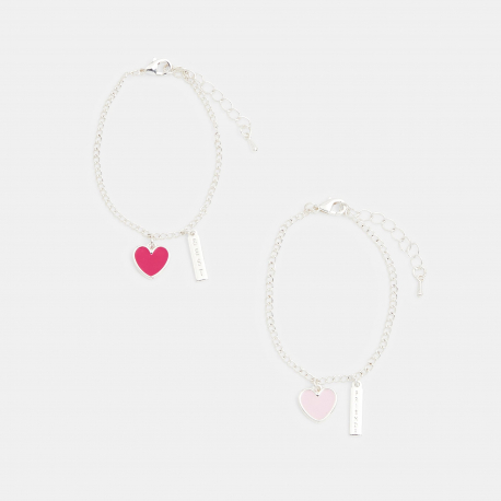 Okaidi Βραχιόλια «best friends» (σετ των 2) κίτρινα για κορίτσια