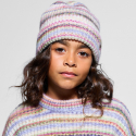 Okaidi Σκουφάκι πλεκτό πολύχρωμο για κορίτσια