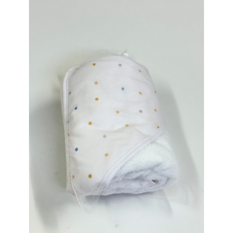 Κάπα - μπουρνούζι Nona Bebe Πουά Αερόστατο