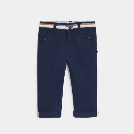 Obaibi Παντελόνι κομψό, βαμβακερό με ιδιαίτερο σχέδιο για μωρά αγοράκια