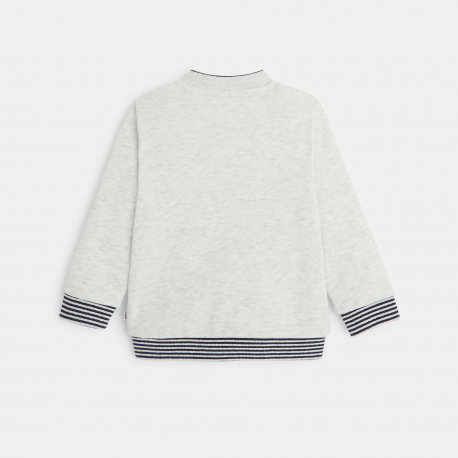 Obaibi Μπουφάν teddy από απαλό χνουδωτό ύφασμα για μωρά αγοράκια