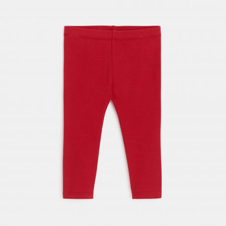 Obaibi Φόρεμα σε άνετη γραμμή με τυπωμένα σχέδια και κόκκινο κολάν για μωρά κοριτσάκια