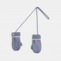 Obaibi Γαντάκια πλεκτά, μπλε για μωρά Unisex