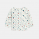 Obaibi Μπλούζα με γατάκια λευκή για μωρά κοριτσάκια