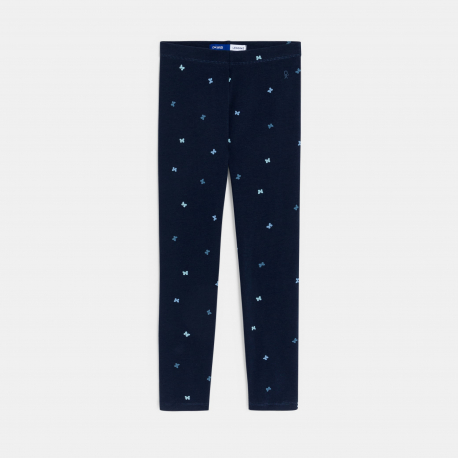 Okaidi Κολάν μακρύ με μοτίφ πεταλούδα μπλε για κορίτσια