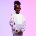 Okaidi Sweat zippe a capuche multicolore fille