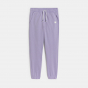 Okaidi Παντελόνι φόρμας από χνουδωτό ύφασμα,μονόχρωμο, βιολετί για κορίτσια