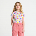 Okaidi T-shirt etoiles multicolore fille
