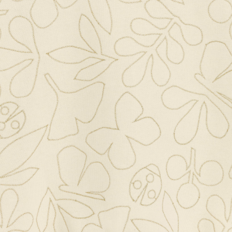 Okaidi Φούτερ με κέντημα μπεζ για κορίτσια