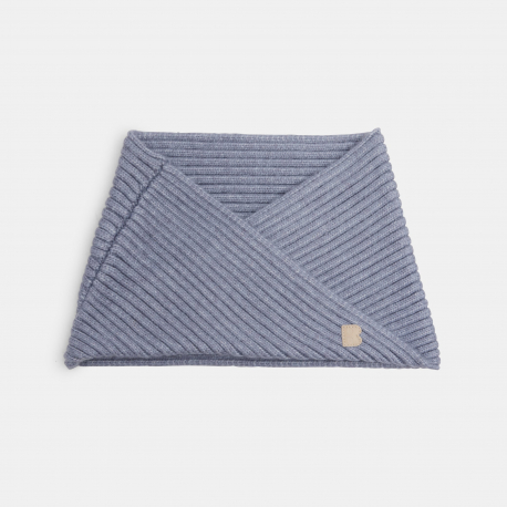 Obaibi Λαιμός σταυρωτός πλεκτός μωβ για μωρά αγοράκια