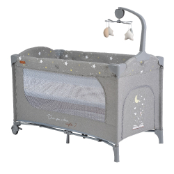 Παρκοκρέβατο Cangaroo Once Upon A Time 2 Grey