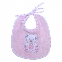 Σαλιάρα πετσέτε μικρή Baby Star Sweet Dots 21 x 19 cm
