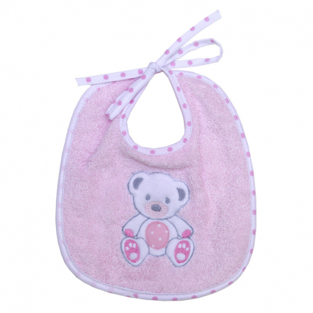 Σαλιάρα πετσέτε Baby Star Sweet Dots 21 x 19 cm