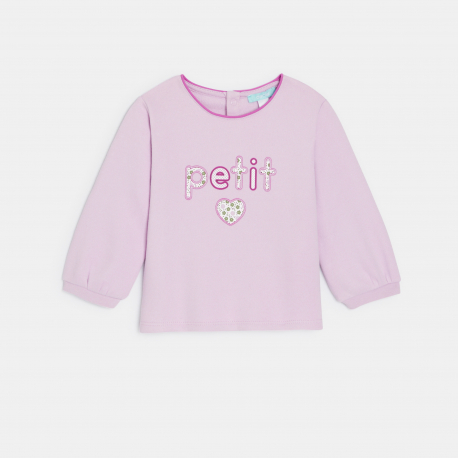 Obaibi Φούτερ από χνουδωτό ύφασμα με τυπωμένα σχέδια για μωρά κοριτσάκια