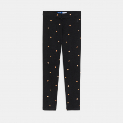 Okaidi Κολάν μακρύ με μοτίφ πεταλούδα μαύρο για κορίτσια