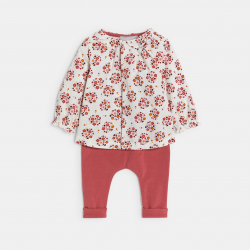 Obaibi Σύνολο για μωρά κοριτσάκια ροζ