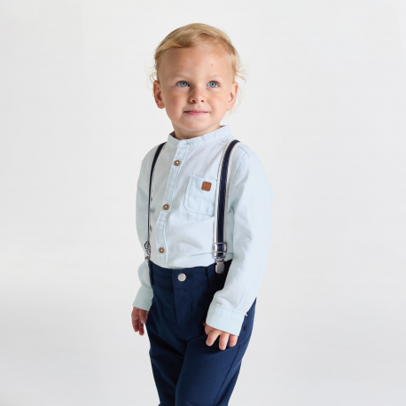 Obaibi Πουκάμισο oxford για μωρά αγοράκια