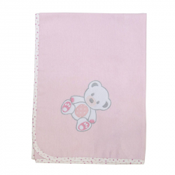 Πάνα φανέλα Baby Star Sweet Dots 85 x 90 cm