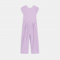 Okaidi Combinaison a pois violette Fille