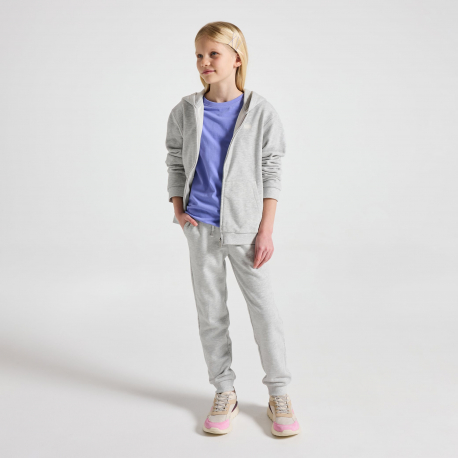 Okaidi Φούτερ  με κουκούλα γκρι για κορίτσια