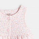 Obaibi Robe imprimee fleurie rose bebe fille