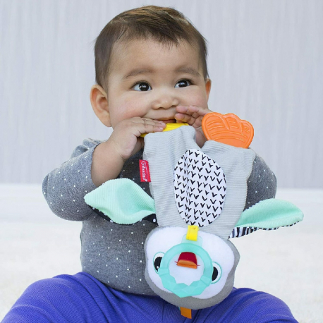 Μαλακός πιγκουΐνος με μασητικά Infantino® Cuddly Teether™