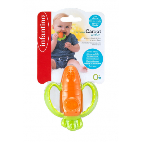 Μαλακό καρότο οδοντοφυΐας Infantino® Textured Carrot Teether