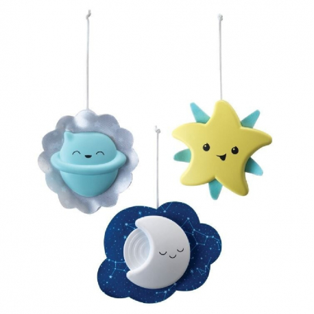 Μουσικό κρεμαστό - προβολέας Infantino® 3-in-1 Projector Musical Mobile Lime