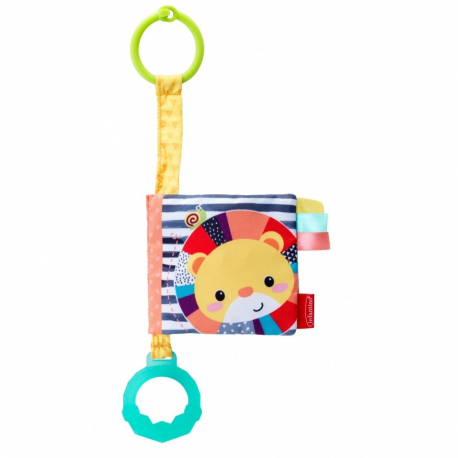 Μαλακό βιβλιαράκι δραστηριοτήτων Infantino® Link &amp; Squeak Animal Crinkle Book