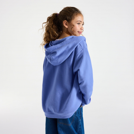 Okaidi Φούτερ  με κουκούλα βιολετί για κορίτσια