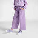 Okaidi Pantalon large a pinces mauve fille