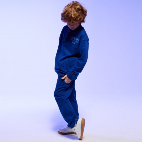 Okaidi Jogging a poches bleu garcon
