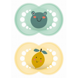 Πιπίλες MAM Original 6-16 μηνών Unisex, σετ των 2